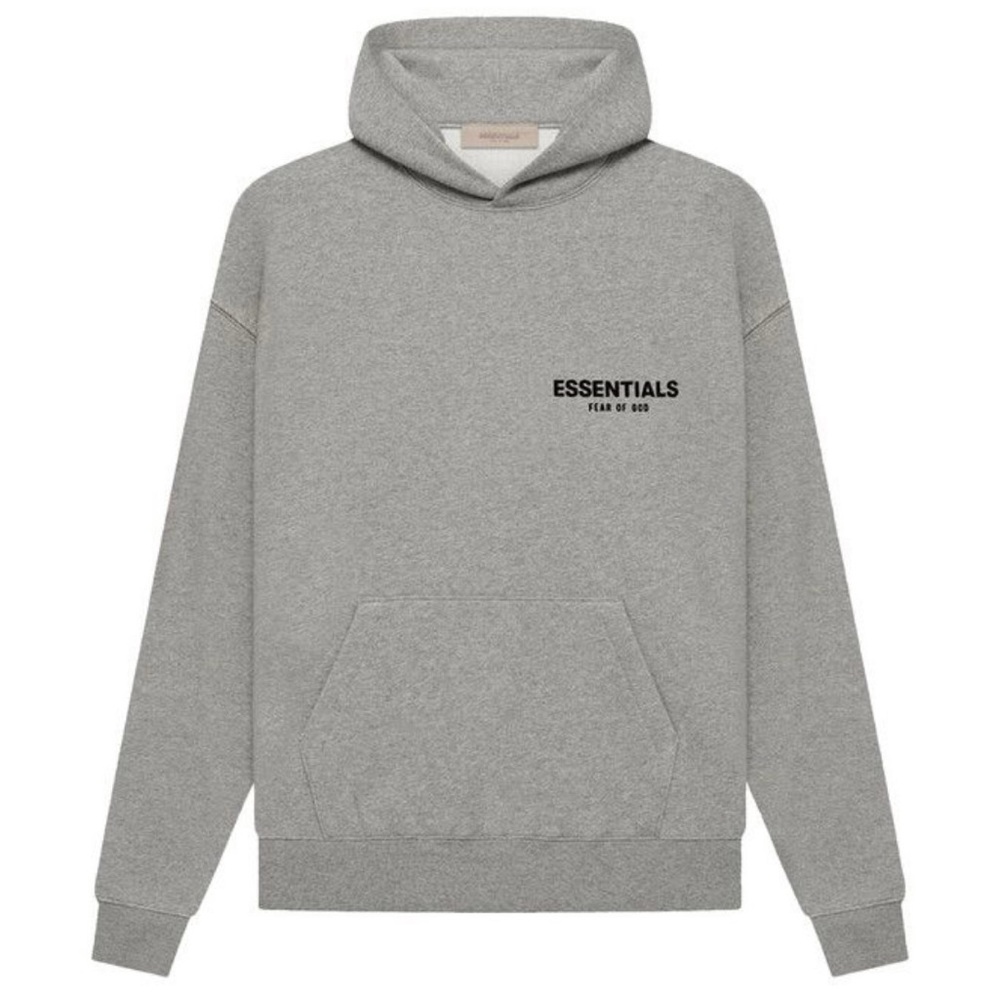 Fear of God essentials hoodie dark oatmeal - Picture 3 of 4